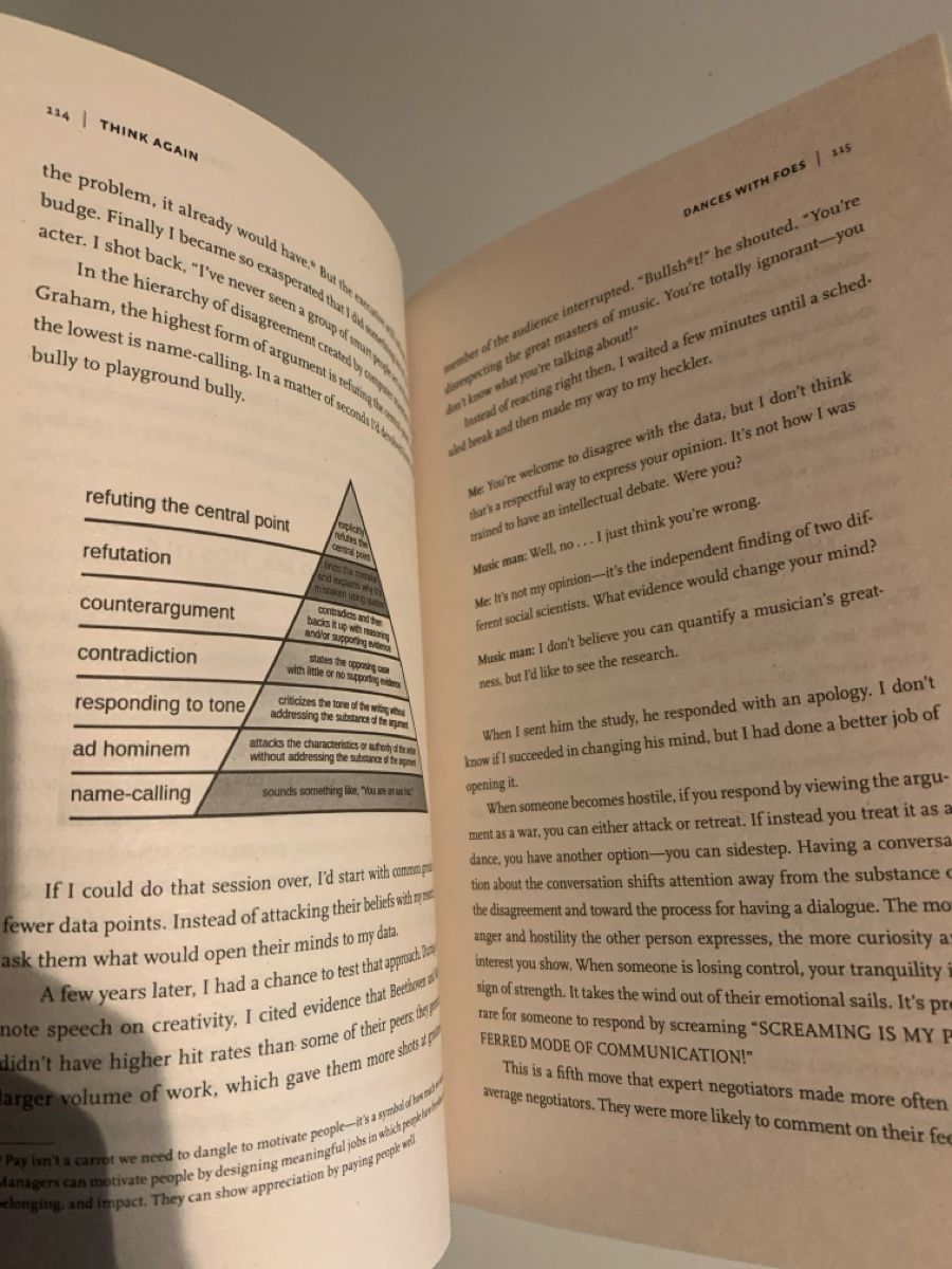 Libri: Buch Think Again von Adam Grant neuwertig – Usato da Wiggen venduto da Antoniotto 2