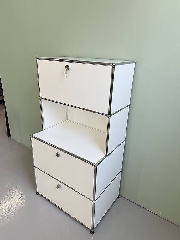 Scaffali: USM Haller Highboard Reinweiss – Usato da Glattbrugg venduto da q-aderdesign 1