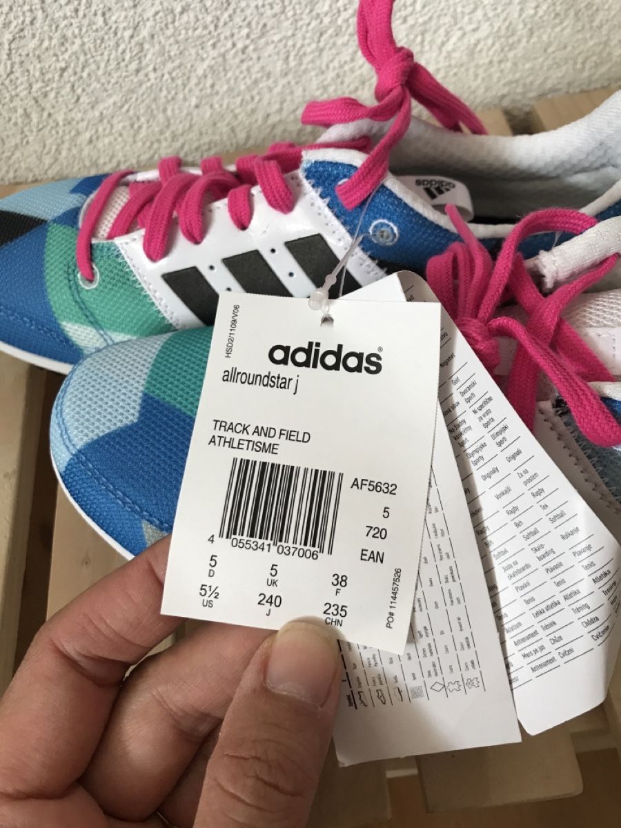 Adidas Herrenschuhe: Adidas Allroundstar j Athletisme 38 – Neu und originalverpackt aus Tafers von ValKara 3