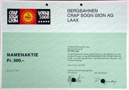 Bergbahnen Crap Sogn Gion AG, Laax - 1981