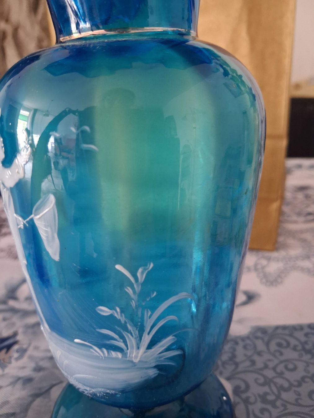 Vasen & Gefässe: Mary Gregory Vase – Gebraucht aus Thun von gabiname 3