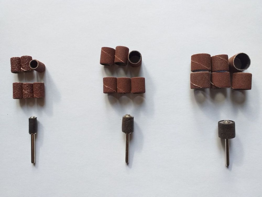 100-teiliges Schleifdorn-Set – 3 Mm Schaft, Zylindrisch & Konisch, PA-Chromkorund, Für Bohrmaschinen & Schleifgeräte