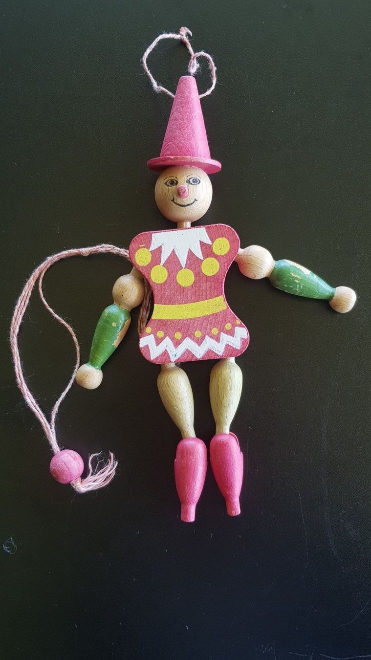 Spielzeuge: Spielzeug Hampelmann 1960er – Gebraucht aus Mörschwil von lindaswunderkiste 2