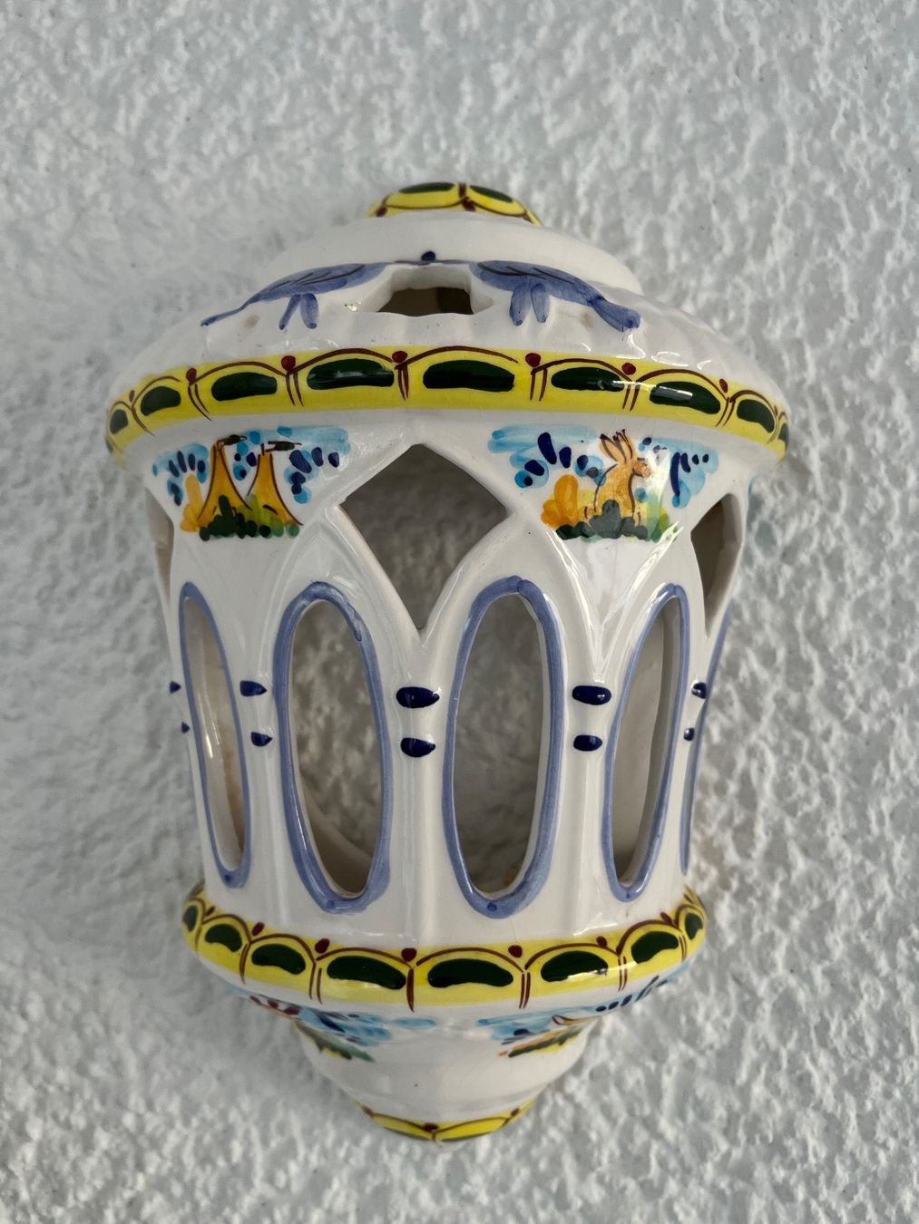 Tutte le decorazioni: 2 Stk. Wandleuchten Keramik glasiert – Usato da Wetzikon ZH venduto da seli03 2
