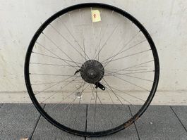 Militärvelo Hinterrad / Torpedonabe / Böni 1972 / Ritzel