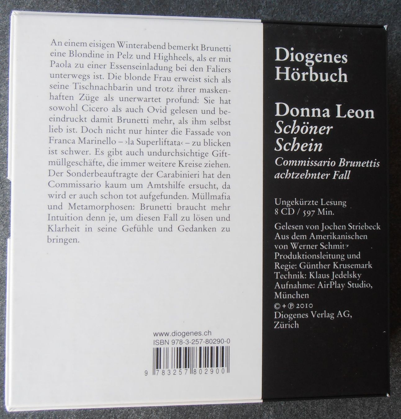 Audiolibri: Hörbuch Donna Leon - Schöner Schein – Nuovo (secondo la descrizione) da Untersiggenthal venduto da Schaempeli 1