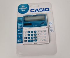 Casio Taschenrechner in Blau