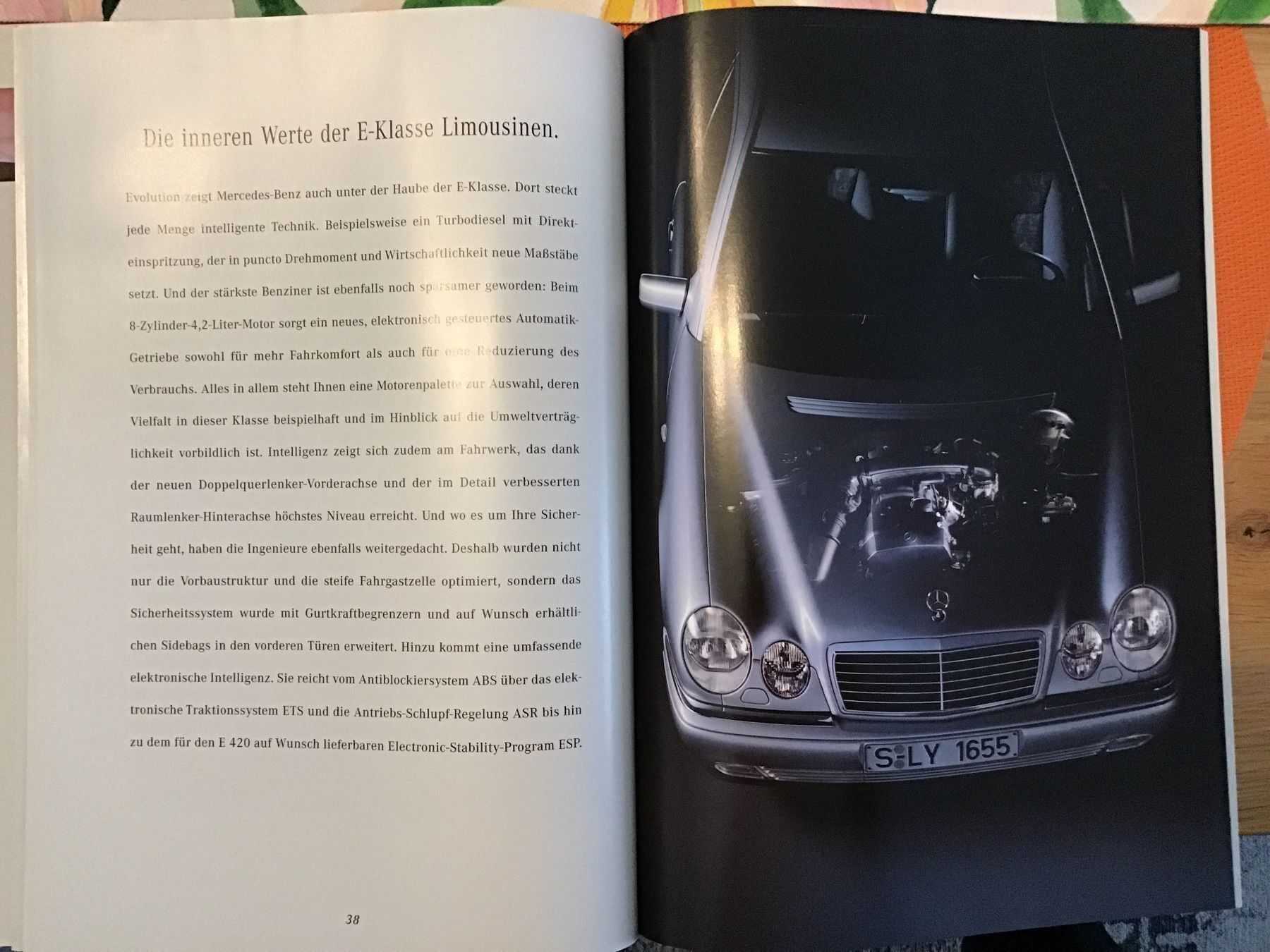 Mercedes-Benz Documenti: Mercedes-Benz E-Klasse W 210 August 1995 – Usato da Scherzingen venduto da Starseller62 5