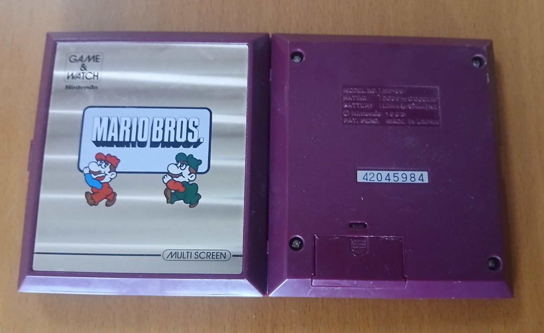 game&watch Konsolen: Console de jeu Nintendo Game & Watch Mario Bros. – Gebraucht aus La Sagne NE von Dieter1976 1
