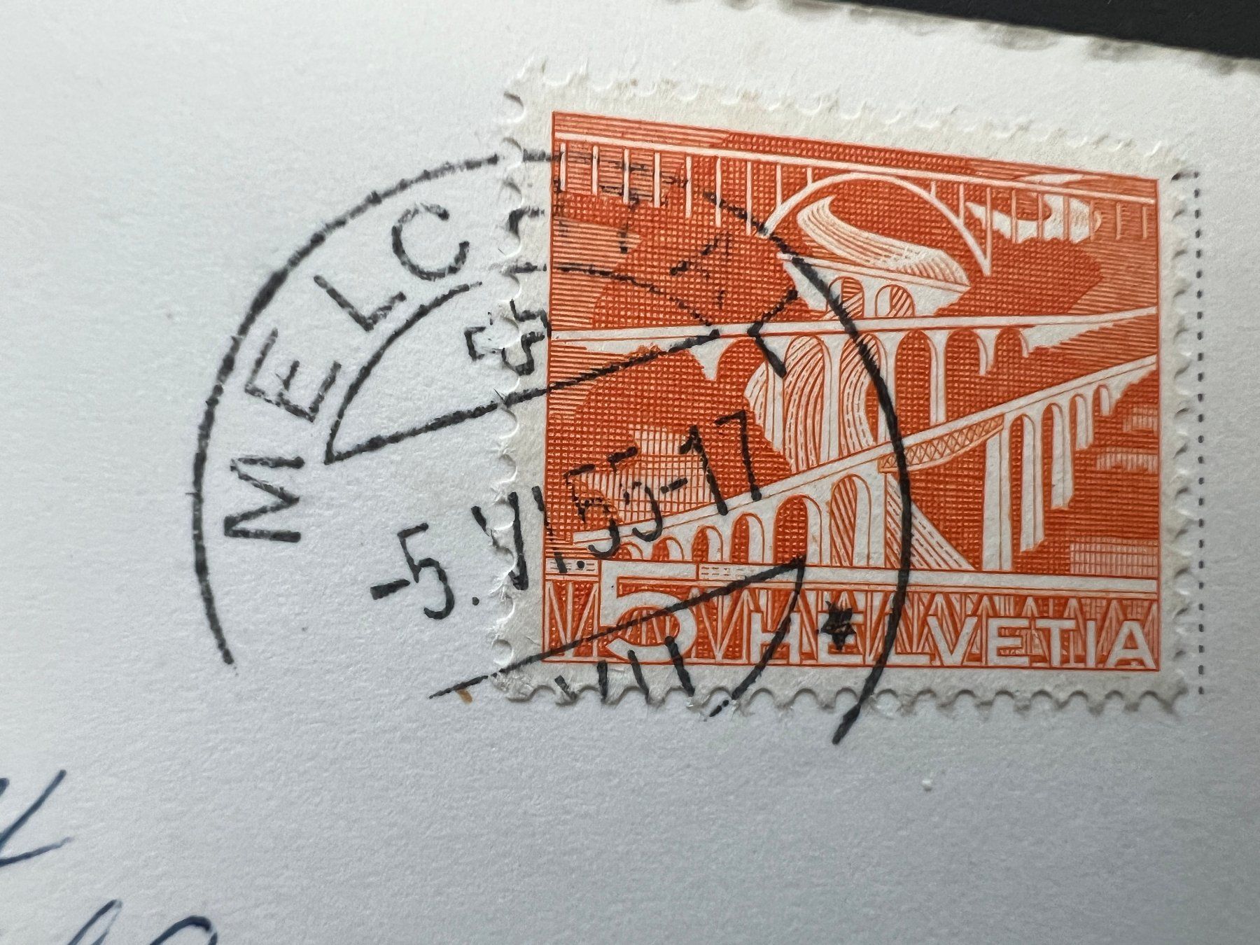 Cartoline postali: AK   1955 Melchtal     (G782) – Usato da Hinwil venduto da Sidi4 1