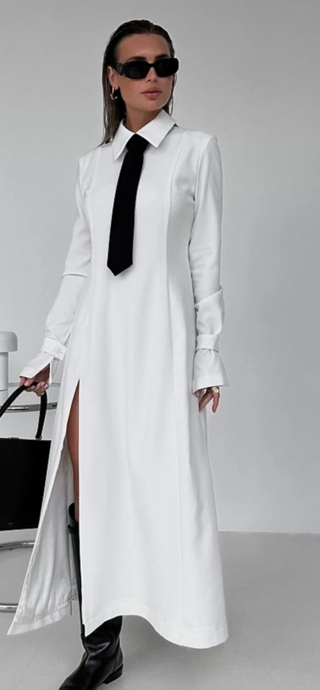 Vestiti: Stylisches Kleid mit Krawatte! – Nuovo e nell'imballaggio originale da Zürich venduto da Naebeli 3