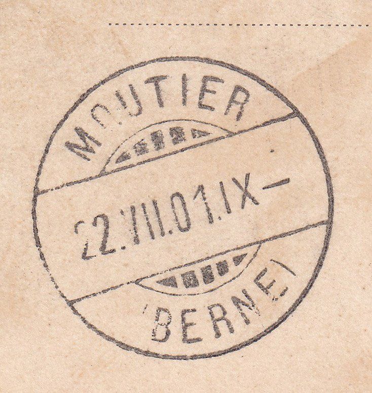 Cartoline postali: Gruss aus Meiringen 1901 – Usato da Cormoret venduto da Pascalll2001 5