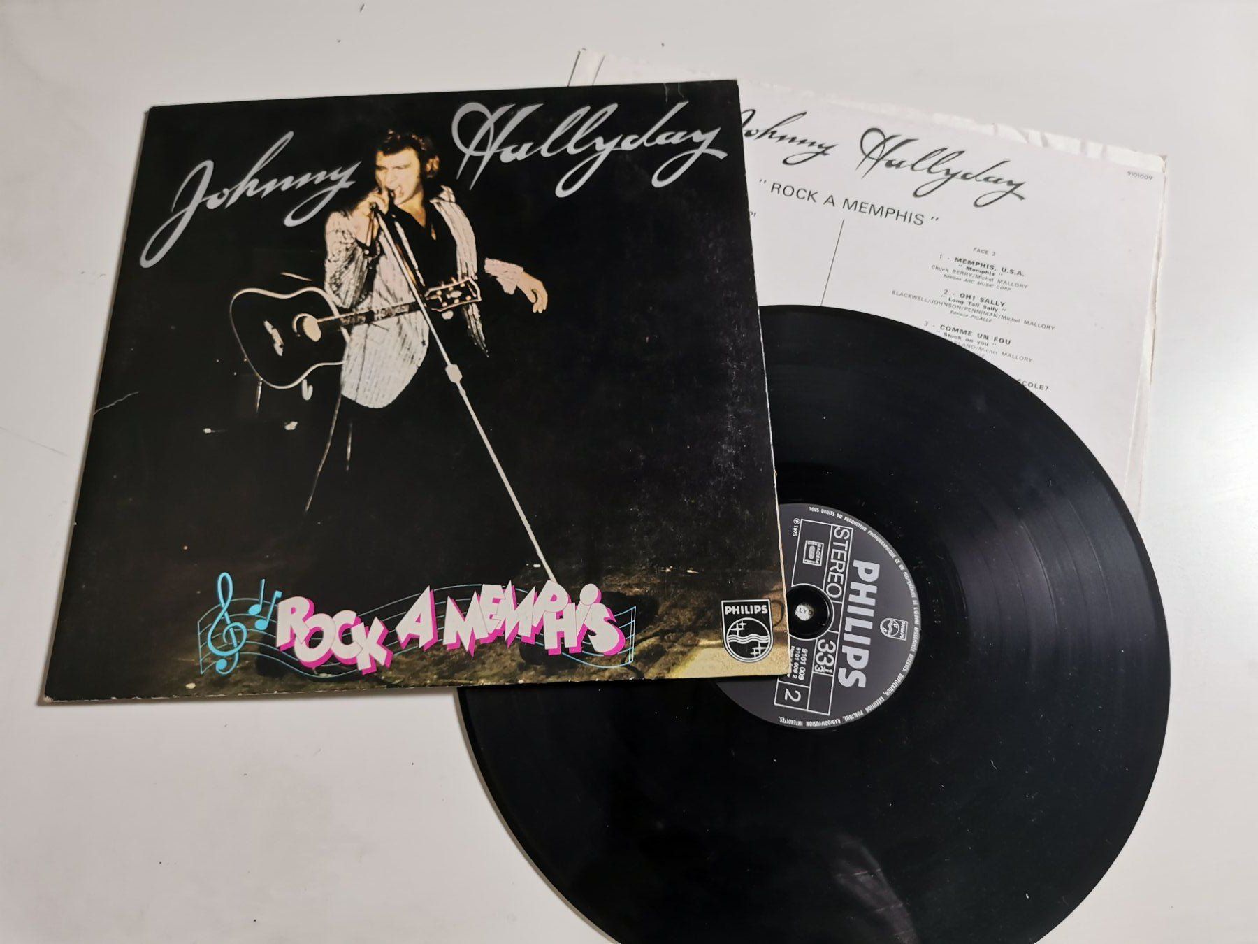 Dischi in vinile: JOHNNY HALLYDAY - ROCK A MEMPHIS – Usato da Grafenried venduto da House-of-Oldies