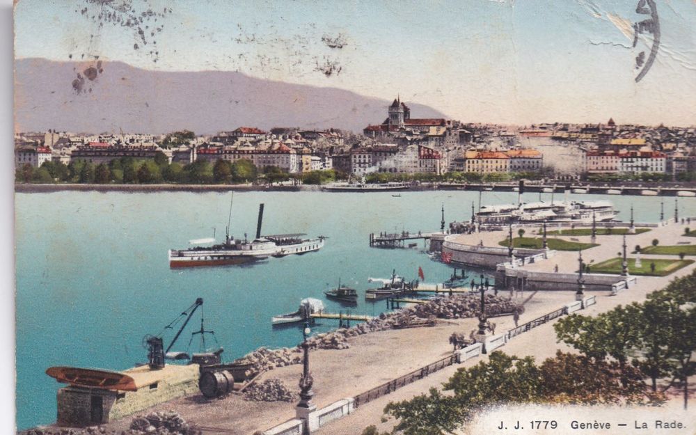 Genève - La Rade 1910 (f1 | Kaufen auf Ricardo