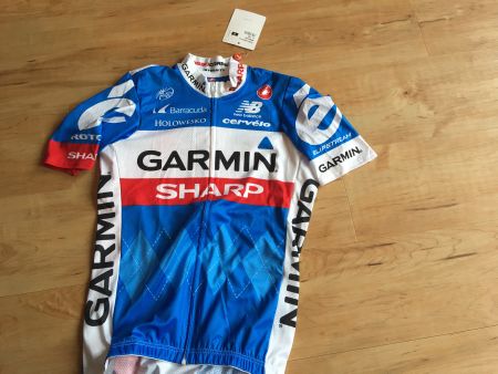 Velotrikot castelli small garmin sharp ef neu