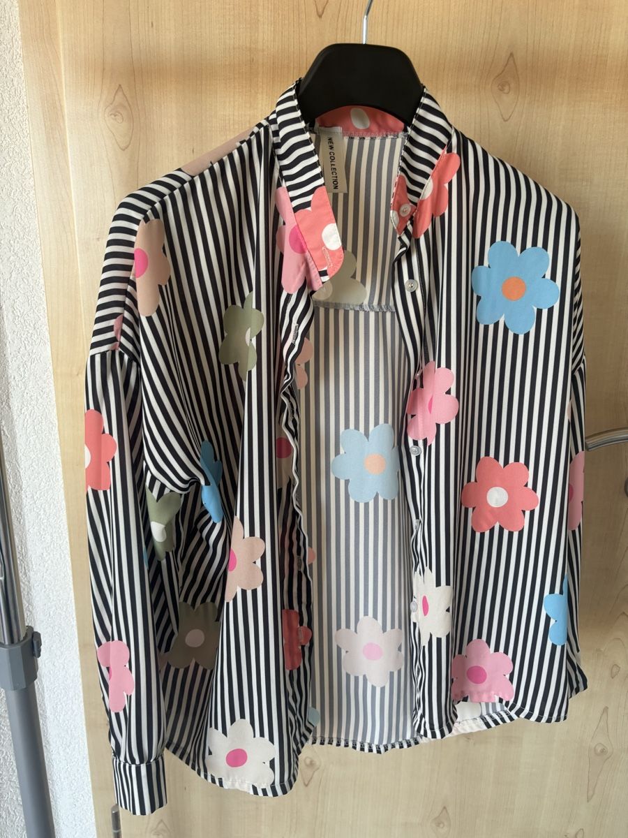Camicette: S_Striped Flower_like new – Nuovo (secondo la descrizione) da St-George venduto da elena27