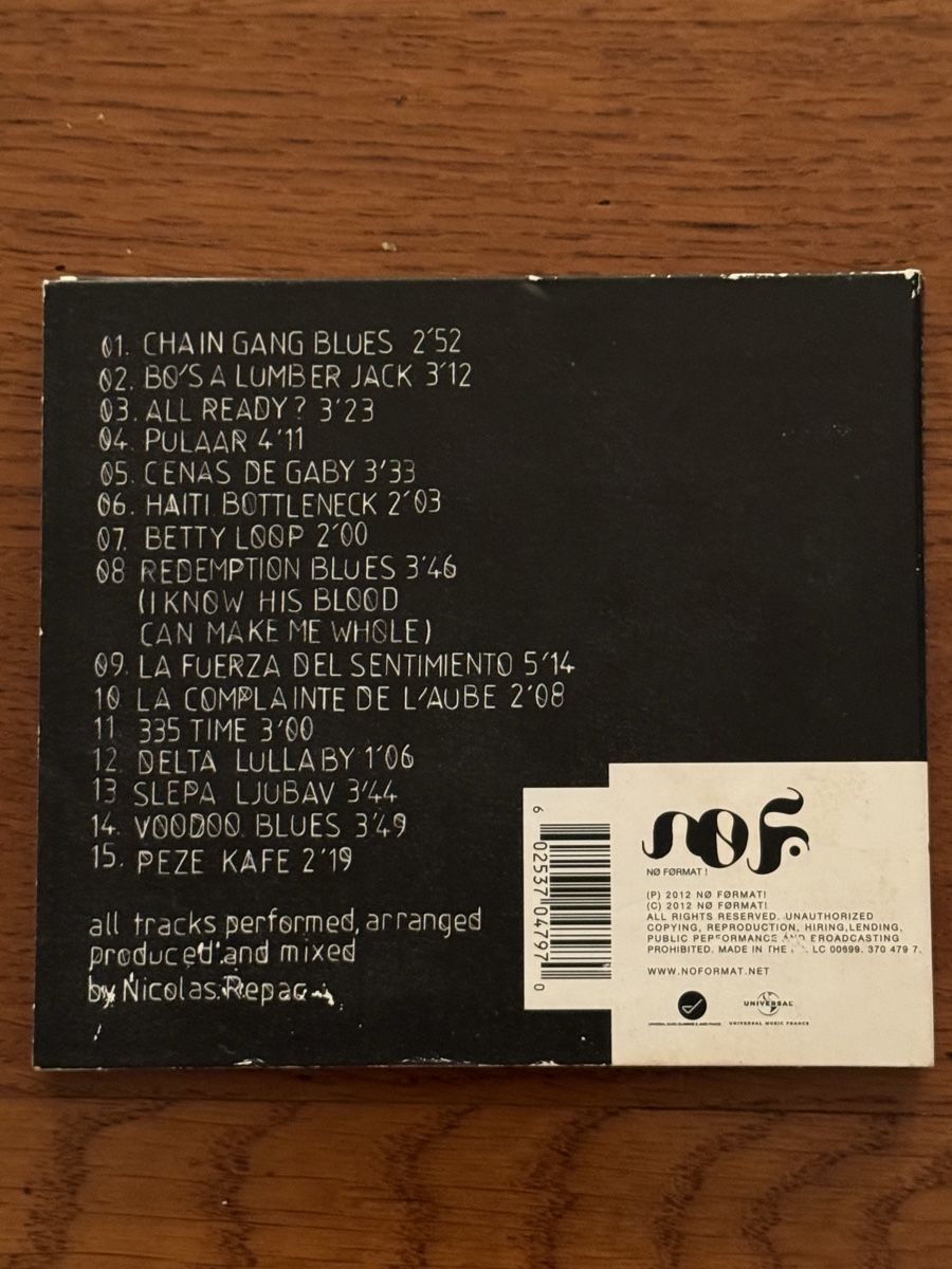 CDs: CD Nicolas Repac Black Box (No Format) – Gebraucht aus Grand-Lancy von cyr_n5ky 2