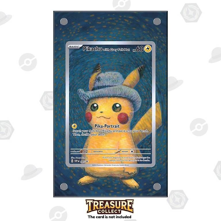 Pokémon Carte collezionabili: Pikachu with Grey Felt Hat - Pokémon Extended Artwork – Nuovo e nell'imballaggio originale da Canobbio venduto da TreasureCollect