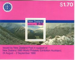 Block "Berge". Neuseeland.