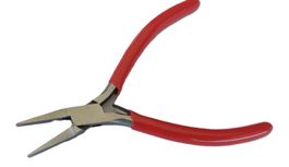 Mini ‑ Flachzange 120 mm rot | Präzisionszange | NEU!