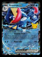 Greninja ex 021/128 Pokemon 30th Celebration EN