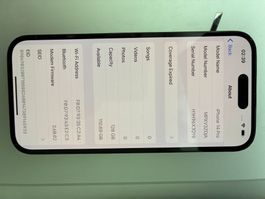 Apple iPhone 14 Pro 128GB SpaceBlack  Akku 92% guter Zustand
