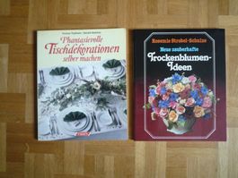 Tischdekorationen / Trockenblumen-Ideen