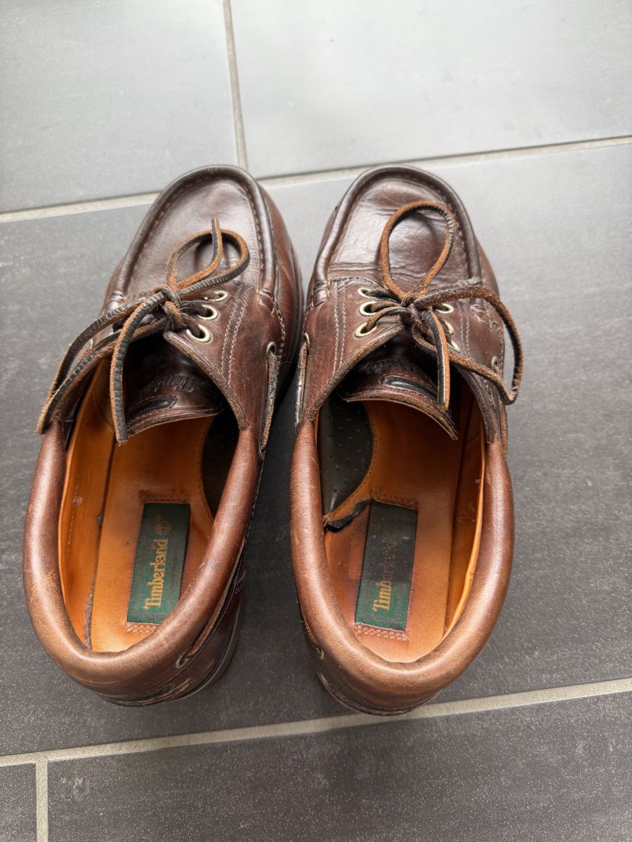Damenschuhe: Timberland Bootsschuhe Leder braun – Gebraucht aus Russikon von manureloop 2