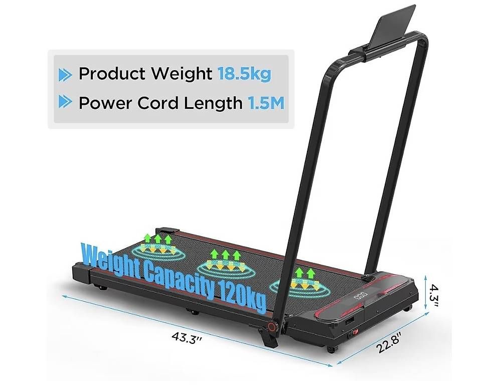 Hometrainer: Tvdugim 2-in-1 Walking Pad – Gebraucht aus Stettfurt von Jezaig1989 1