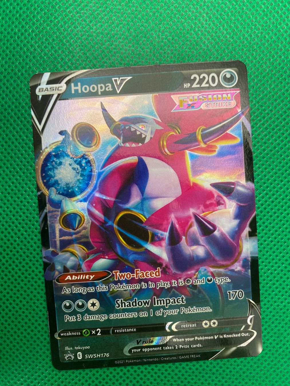 Pokémon Carte collezionabili: Hoopa V (SWSH 176) – Usato da Wermatswil venduto da finest112