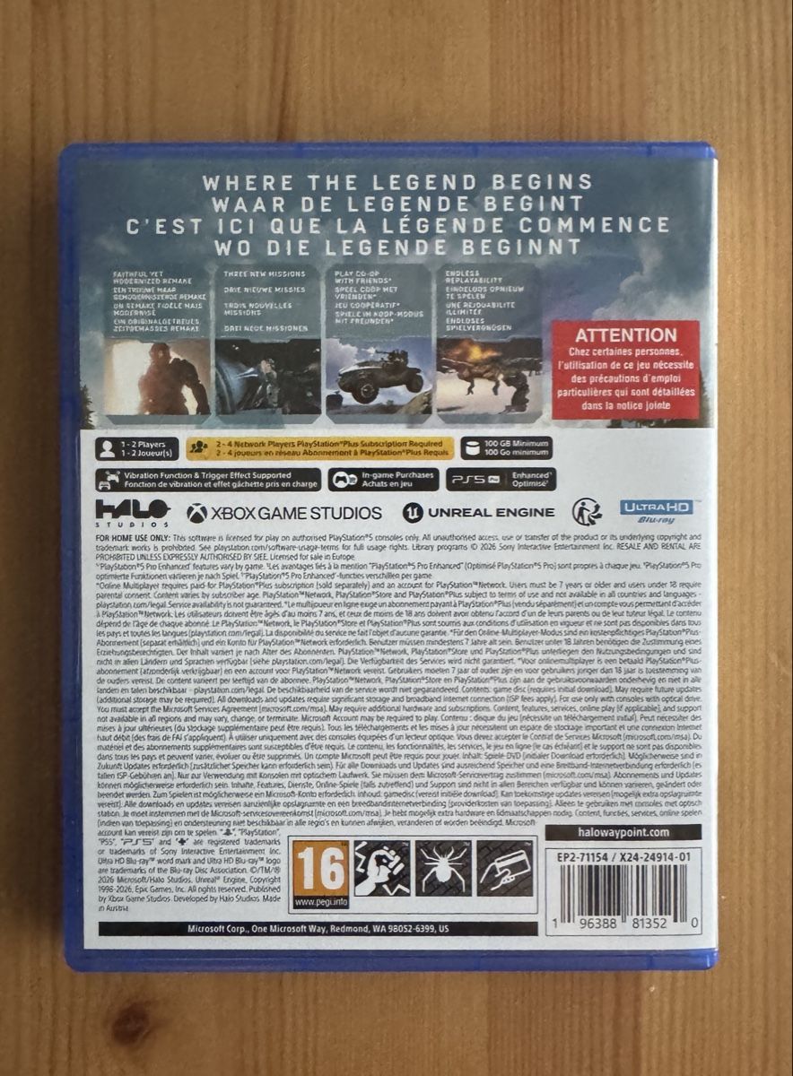 Jeux: Halo Campaign Evolved PS5 – D'occasion à Ecublens VD par Snake_sama01 2