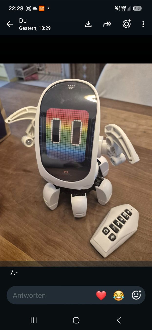 Giocattoli: Spielzeug Roboter – Usato da winterthur venduto da goldfischt