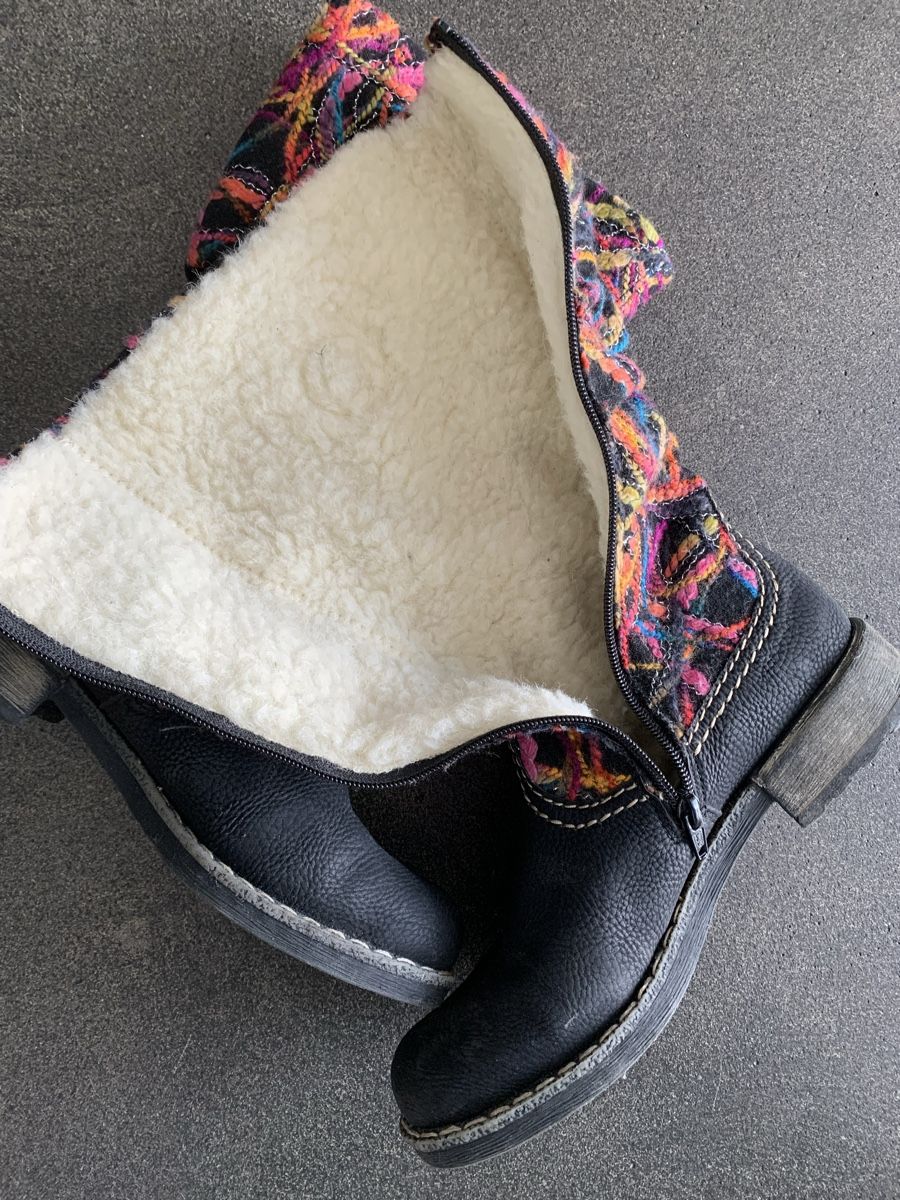 Rieker Scarpe da donna: Warmer Rieker Winterstiefel Gr 40 – Usato da Thun venduto da Chrabu 1