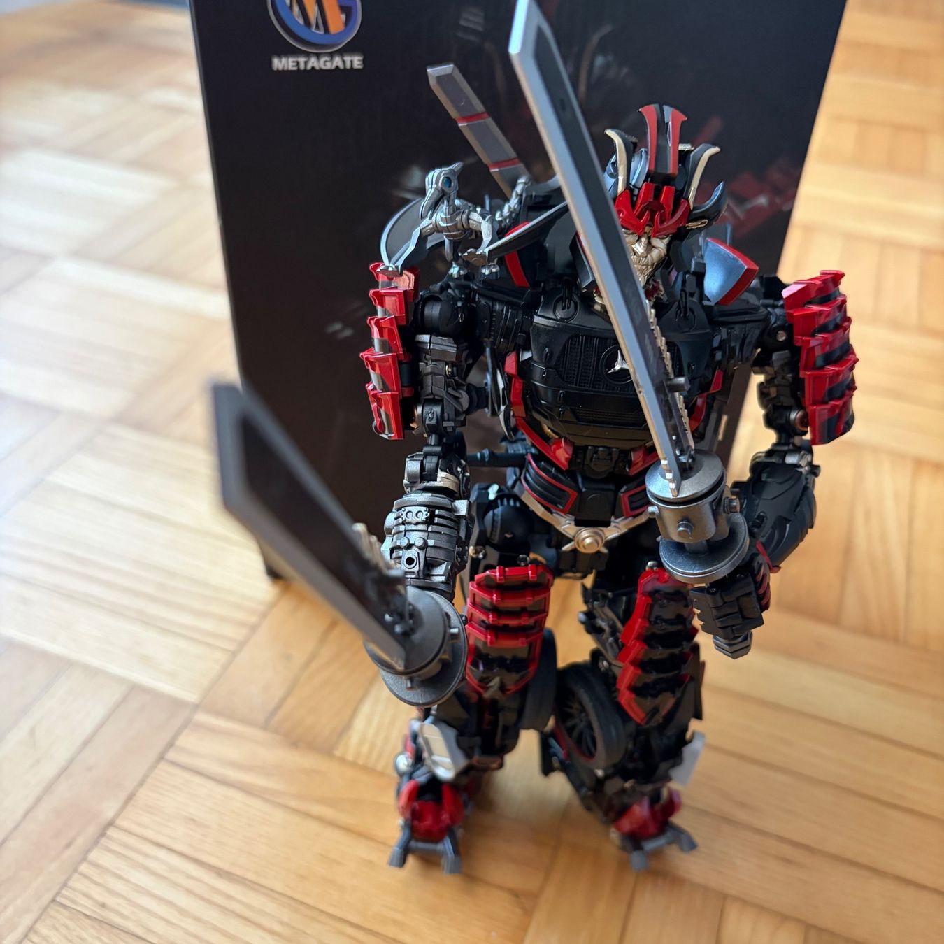 Giocattoli: Metagate MG G-07 Black Lightning (Transformers Drift) NEU – Nuovo e nell'imballaggio originale da Schaffhausen venduto da AMJoho 3
