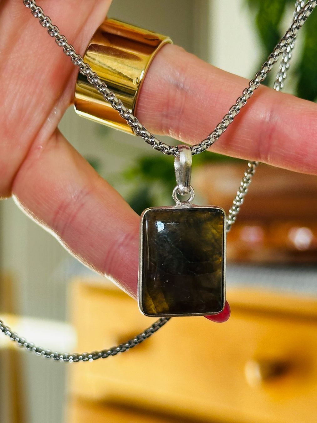 Catenine: Vintage-Labradorite Gemstone Handmade Jewelry – Nuovo e nell'imballaggio originale da Genève venduto da AGBERG 5