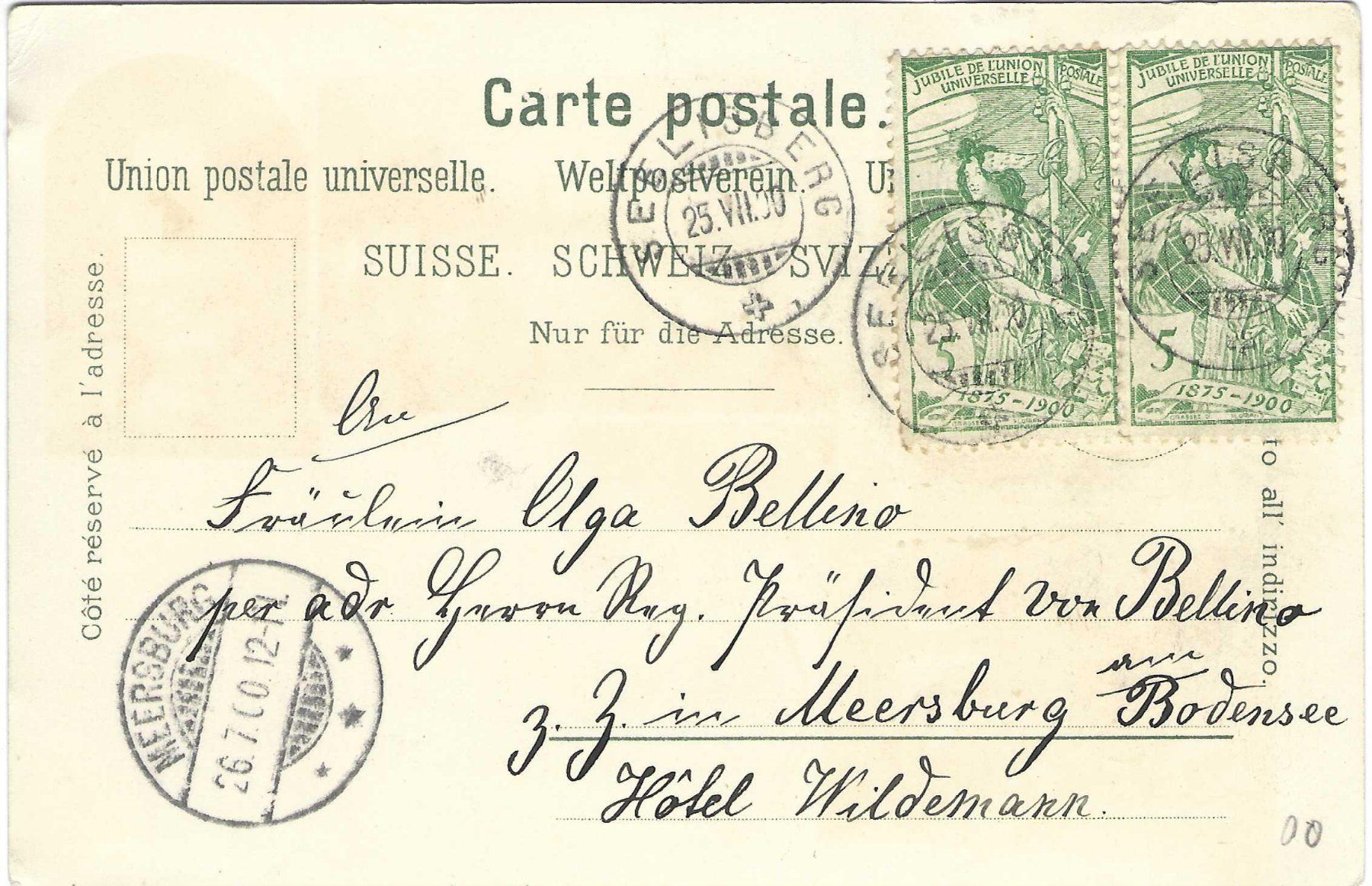 Cartoline postali: Gruss vom Rütli, Litho – Usato da Wildhaus venduto da Brunphil 1