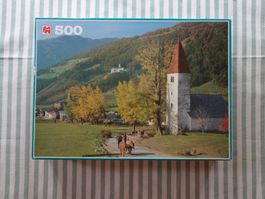 Puzzle von JUMBO 500 Teile Burgeis Reschenpass Ital. - M184