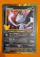 Sneasel 25/111 - Pokemon 30th Celebration (EN)