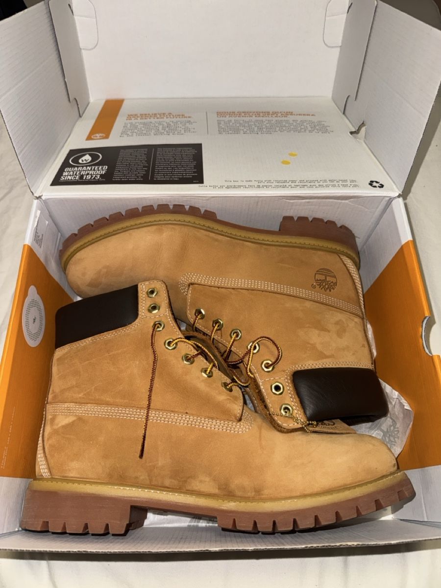 Scarpe da uomo: Timberland - Premium 6 in Waterproof Boot Wheat Nubuck – Nuovo e nell'imballaggio originale da Zürich venduto da CBN_Fashion 3