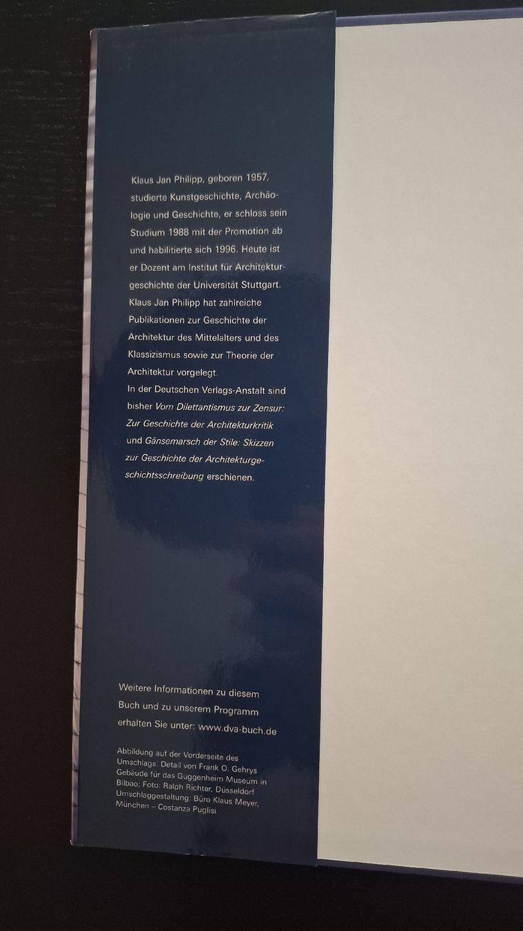 Libri: Architektur Skulptur • Klaus Jan Philipp – Usato da Ottenbach venduto da Rasenmaeeher 2