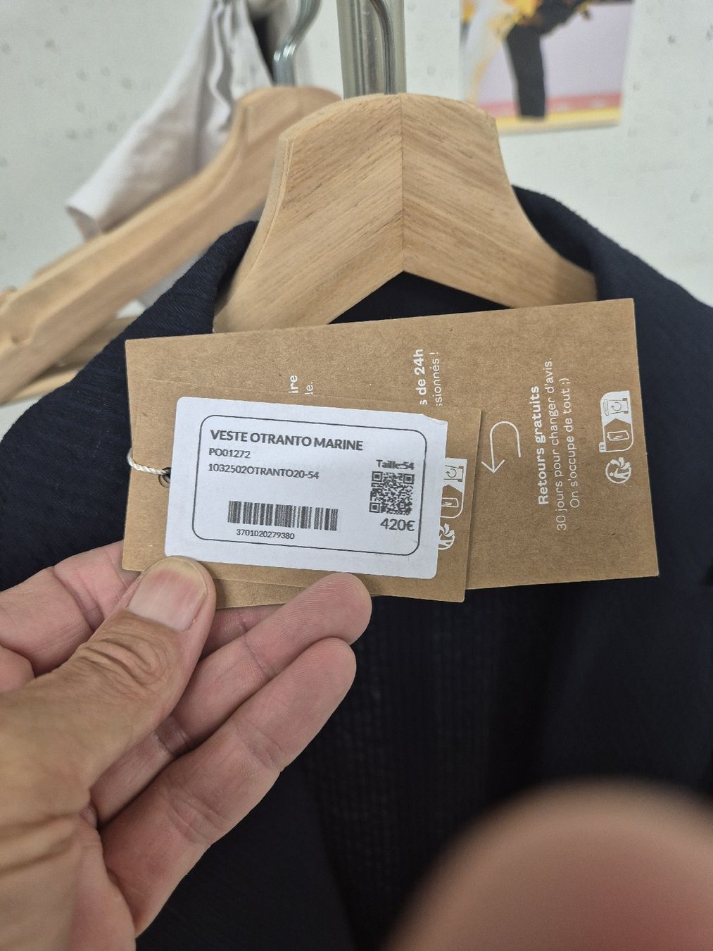 Giacche: Veste Bonnegueule déstructurée NEUVE – Nuovo e nell'imballaggio originale da Vouvry venduto da Gibus 1