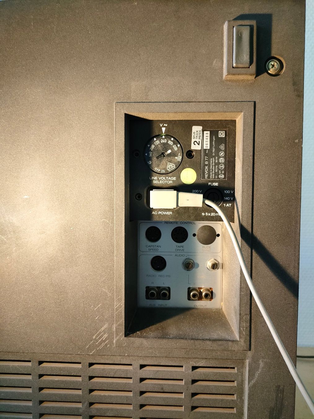 Revox Apparecchi a nastro: ReVox B77 Mk I - 2 Spur – Usato da Rheinsulz venduto da HB9EBR 2