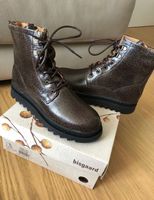 BISGAARD Lederstiefel 35 ungefüttert !!NEU!!