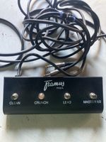 Fusschalter Framus FR S4 M 4-fach mit Kabel schwarz