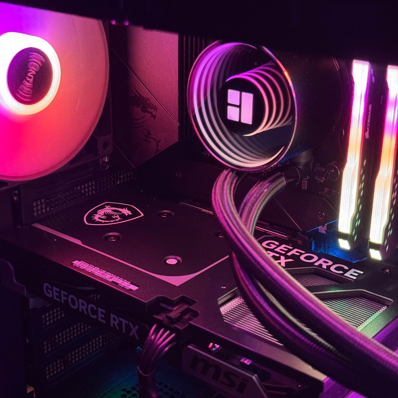 Intel PCs: PC gaming RTX 5060TI / Intel Core I9 / 1TB SSD – D'occasion à Préverenges par VisionPCs 5
