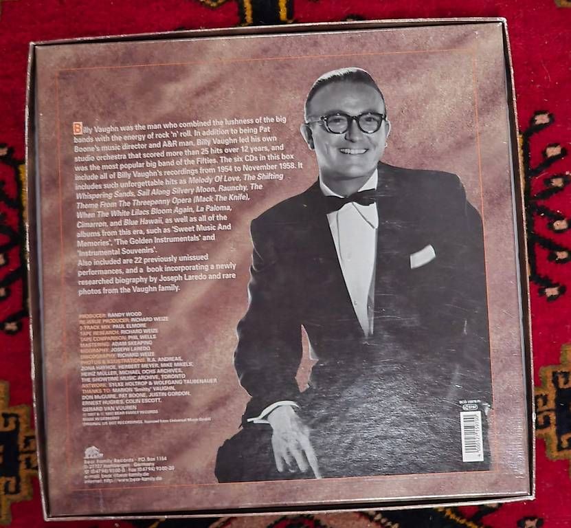 CDs: Billy Vaughn / Sail Along Silvery Moon 6CD Box BCD15970 – Gebraucht aus Basel von Shankar 1