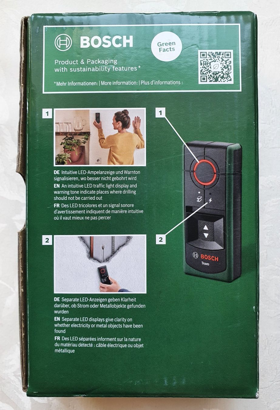 Bosch Misurare: Bosch TRUVO digitales Ortungsgerät – Nuovo e nell'imballaggio originale da Zürich venduto da issi267 1