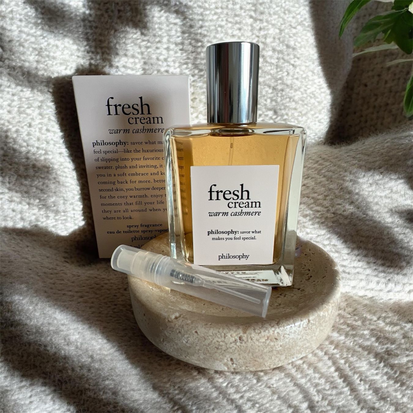 Profumi & Eau de Toilette: 3 ml sample - Philosophy - fresh cream warm cashmere – Nuovo e nell'imballaggio originale da Zürich venduto da mel_nbh7 2