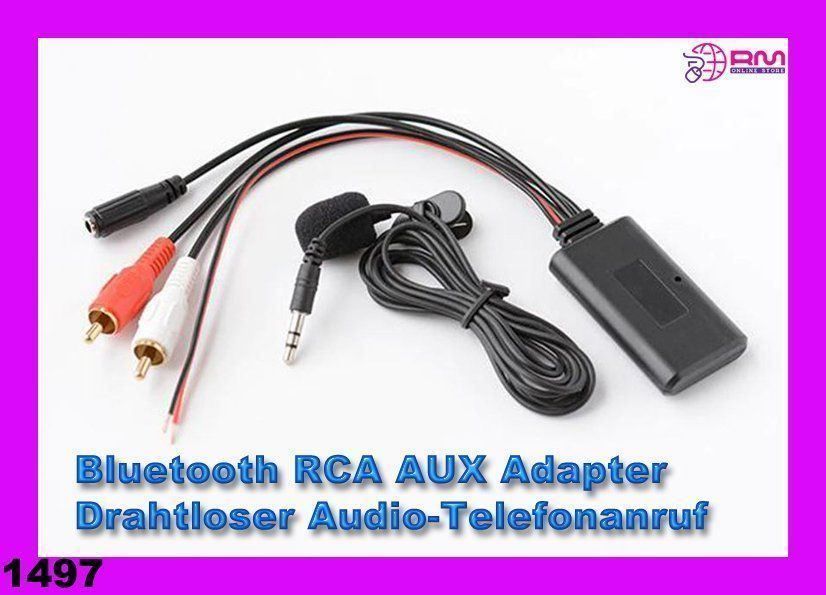 Unità & Adattatore: Bluetooth RCA AUX Wireless-Telefonanruf – Nuovo e nell'imballaggio originale da Unterägeri venduto da RmOnline