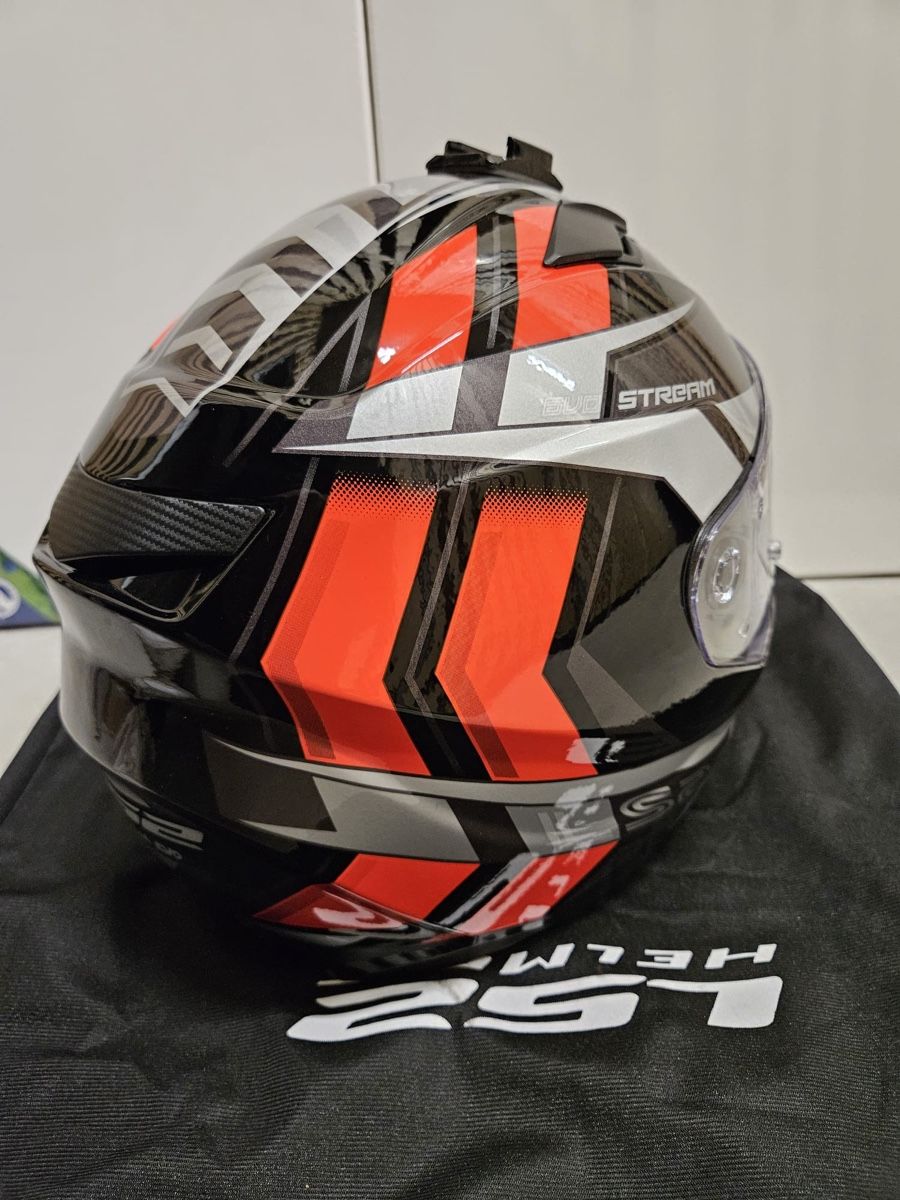 Caschi & visiere: LS2 FF320 Stream Evo Loop motorcycle helmet – Usato da Lausanne venduto da Mogcatknight 4